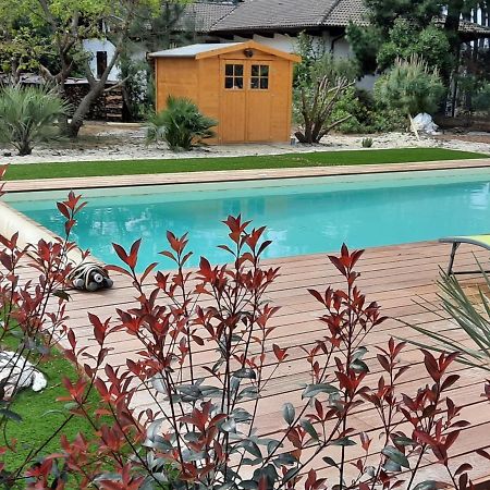 Grande Maison Landaise Avec Piscine Privee, Proche Plage, Pour 8 Personnes A Biscarrosse - Fr-1-319-398 Biscarrosse-Plage Exterior foto
